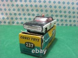 Vintage Oldsmobile Super 88 Sheriff Car Corgi Toys 237 MIB