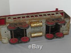 Vintage Original 1930's KEYSTONE PULLMAN #6800 Pressed STEEL RIDE ON TRAIN Car