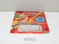 Vintage Original 1970 Johnny Lightning Topper Toy Opening Hood Jaguar XKE Carded