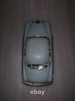 Vintage Original Friction Tinplate Toy Playmouth Car Bandai Japan Rare #1