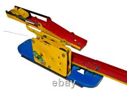 Vintage Over And Under Loop a Loop Windup Toy with Car Mechanism Works