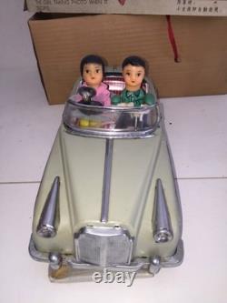 Vintage PHOTOING ON CAR 12 Tin B/O Toy MIB Made in China ME 630 FIRST VERSION