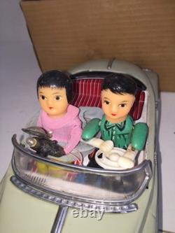 Vintage PHOTOING ON CAR 12 Tin B/O Toy MIB Made in China ME 630 FIRST VERSION