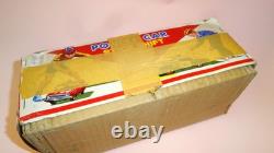 Vintage POLICE CAR STICK SHIFT TIN LITHO B/O by T. N NOMURA JAPAN Boxed 1960's