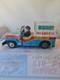 Vintage Pan Am Service Car Tin Litho Friction Toy Jeep Japan 5.75 Y Mark Rare
