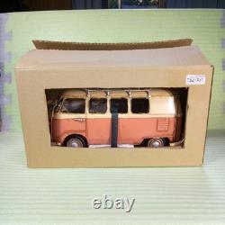 Vintage Pink Tin Toy Van, Retro Car Collectible, Nostalgic Decor