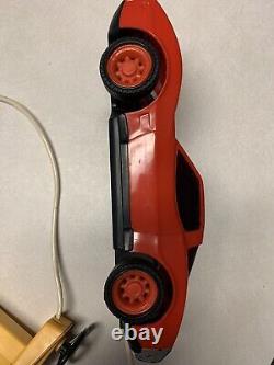 Vintage Playmates Toys RC Red Car Works