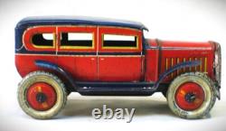 Vintage Pre War Japan 1920's Tin Toy Sedan Car No Motor