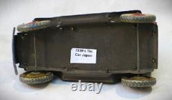 Vintage Pre War Japan 1920's Tin Toy Sedan Car No Motor