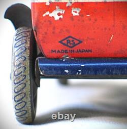 Vintage Pre War Japan 1920's Tin Toy Sedan Car No Motor