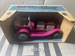 Vintage Pressed Steel Hot Pink Nylint Ford Model T Grabber Hot Rod With Orig Box