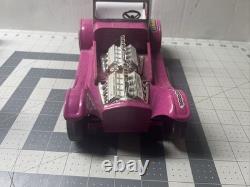 Vintage Pressed Steel Hot Pink Nylint Ford Model T Grabber Hot Rod With Orig Box
