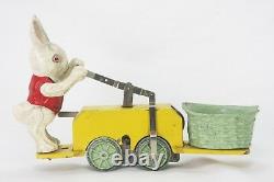 Vintage Prewar Lionel Wind Up Peter Rabbit Train Hand Car Chick Mobile ca1935