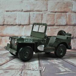 Vintage Production by Jayland US Army Military Jeep Home Office Decoration Deal