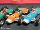 Vintage Race Car Marx Toys Formula 1 Complete Set Hong Kong Metal Plastic Rubber