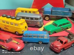 Vintage Race Car Marx Toys Formula 1 Complete Set Hong Kong Metal Plastic Rubber