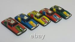 Vintage Race Car Marx Toys Formula 1 Complete Set Hong Kong Metal Plastic Rubber