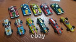 Vintage Race Car Marx Toys Formula 1 Complete Set Hong Kong Metal Plastic Rubber
