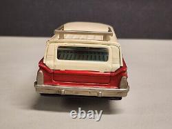 Vintage Rambler 4 Door Station Wagon Red Toy Car USA 1960's Japan