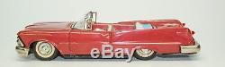 Vintage Rare Tin Friction Bandai 1959 Chrysler Imperial 2-door Toy Car