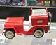 Vintage Rare Tonka Toys USA Red Jeep Car Truck Toy