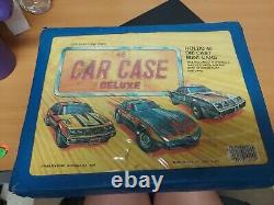 Vintage Red Tara Toys 48 Car Case Deluxe 164 scale Diecast Carrying Case Read