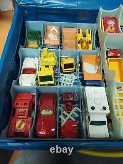 Vintage Red Tara Toys 48 Car Case Deluxe 164 scale Diecast Carrying Case Read