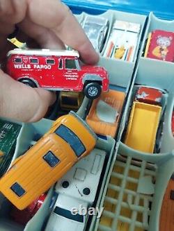 Vintage Red Tara Toys 48 Car Case Deluxe 164 scale Diecast Carrying Case Read