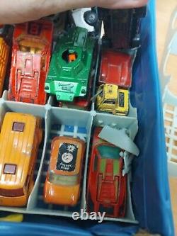 Vintage Red Tara Toys 48 Car Case Deluxe 164 scale Diecast Carrying Case Read