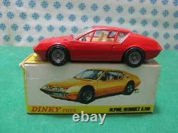 Vintage Renault Alpine IN 310 Dinky Toys 1411 mint Box