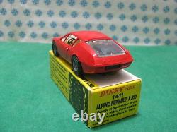 Vintage Renault Alpine IN 310 Dinky Toys 1411 mint Box