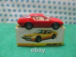 Vintage Renault Alpine IN 310 Dinky Toys 1411 mint Box