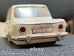 Vintage Rico Simca 1000 Car Fiat Plastic Metal Toy Friction Made In Spain Parts