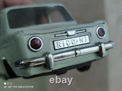 Vintage Rico Simca 1000 Car Fiat Plastic Metal Toy Friction Made In Spain Parts