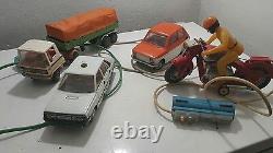 Vintage Rico Simca 1000 Car Fiat Plastic Metal Toy Friction Made In Spain Parts