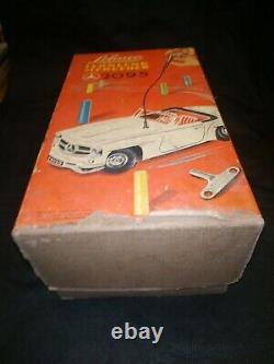 Vintage Schuco 2095 Mercedes-benz Tinplate Toy Car Box Wind Up Fernlenk Germany