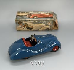 Vintage Schuco Akustico 2002 withOriginal Box / German Clockwork Wind-Up Toy Car