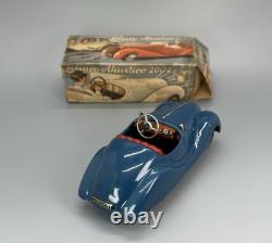 Vintage Schuco Akustico 2002 withOriginal Box / German Clockwork Wind-Up Toy Car