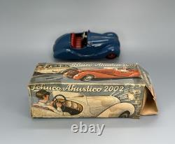 Vintage Schuco Akustico 2002 withOriginal Box / German Clockwork Wind-Up Toy Car