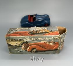 Vintage Schuco Akustico 2002 withOriginal Box / German Clockwork Wind-Up Toy Car