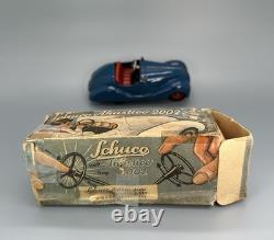 Vintage Schuco Akustico 2002 withOriginal Box / German Clockwork Wind-Up Toy Car
