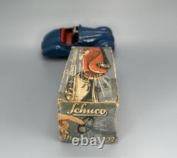 Vintage Schuco Akustico 2002 withOriginal Box / German Clockwork Wind-Up Toy Car