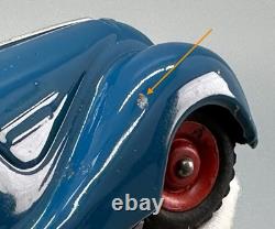 Vintage Schuco Akustico 2002 withOriginal Box / German Clockwork Wind-Up Toy Car