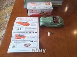 Vintage Schuco Examico 4001 Wind Up Toy Car Original Box Key Instructions W. Germ