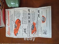 Vintage Schuco Examico 4001 Wind Up Toy Car Original Box Key Instructions W. Germ