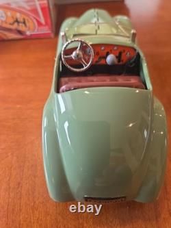 Vintage Schuco Examico 4001 Wind Up Toy Car Original Box Key Instructions W. Germ