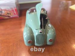 Vintage Schuco Examico 4001 Wind Up Toy Car Original Box Key Instructions W. Germ