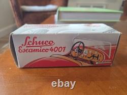 Vintage Schuco Examico 4001 Wind Up Toy Car Original Box Key Instructions W. Germ