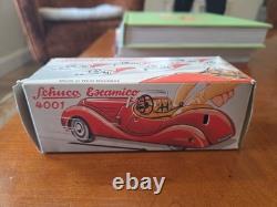 Vintage Schuco Examico 4001 Wind Up Toy Car Original Box Key Instructions W. Germ