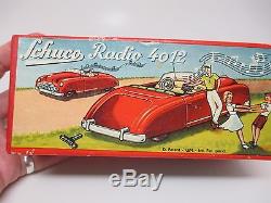 Vintage Schuco Radio 4012 Toy Wind Up Car
